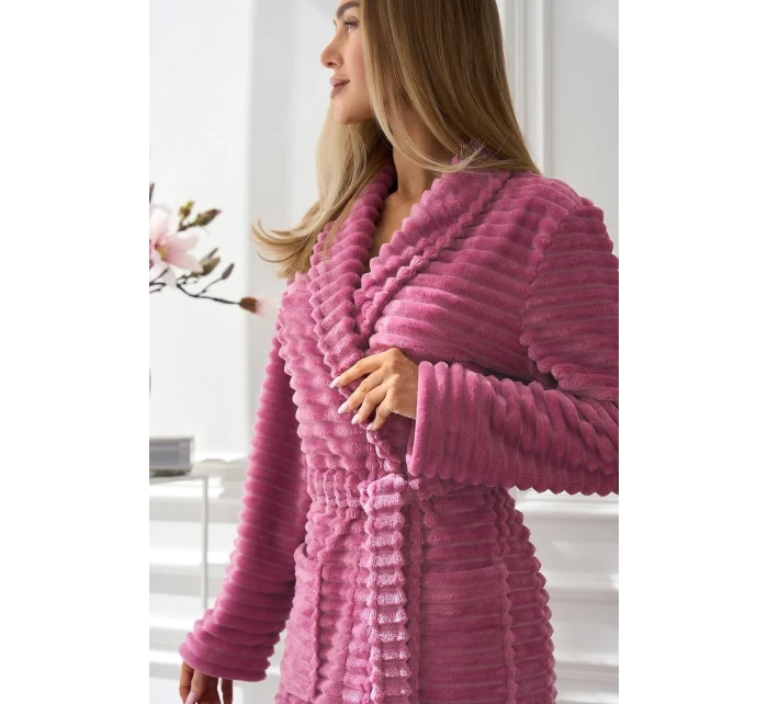 Dámsky župan L&L 2415 Ritta dlhý 3XL