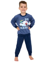 Chlapčenské pyžamo 477/158 Ski - CORNETTE Chlapčenské pyžamo 477/158 Ski - CORNETTE