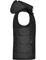 JN Dámská prošívaná vesta s kapucí 02. black model 22494829 - Daiber JN Dámská prošívaná vesta s kapucí 02. black model 22494829 - Daiber