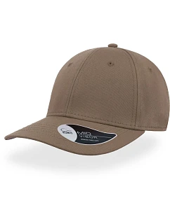 Atlantis Headwear Pitcher 6-panelová bejzbalová čiapka „Pitcher“ 33.0189 khaki