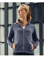 Promodoro 7725 Dámska pletená fleecová bunda 40.7725 heather red Promodoro 7725 Dámska pletená fleecová bunda 40.7725 heather red