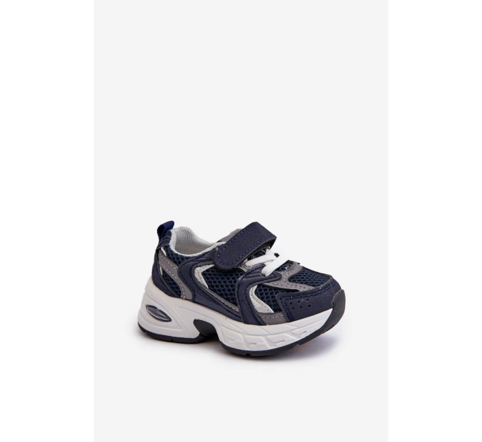 Dziecięce Buty Sportowe Sneakersy Na Rzep Granatowe Rulagia Dziecięce Buty Sportowe Sneakersy Na Rzep Granatowe Rulagia
