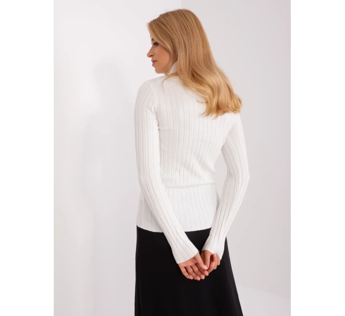 Sweter PM SW model 18900679 ecru - FPrice Sweter PM SW model 18900679 ecru - FPrice