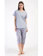 Dámske capri pyžamo Miana