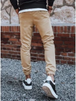Pánské tepláky jogger béžové Dstreet model 21963319 - FashionStreet