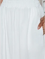 CISTAL II bavlnená sukňa biela FashionStreet CY0453