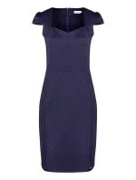 318-5 Elegantné MIDI šaty s krásnym výstrihom - ZELENÉ