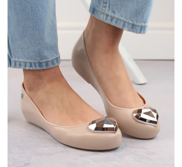 Pohodlné baleríny W nude model 21071872 - Zaxy