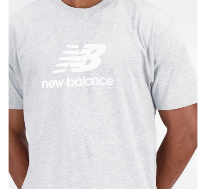 Tričko New Balance Essentials Stacked Logo Co M MT31541AG pánske Tričko New Balance Essentials Stacked Logo Co M MT31541AG pánske