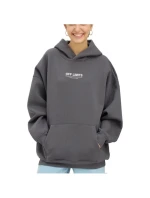 unisex mikina s kapucí šedá model 21467618