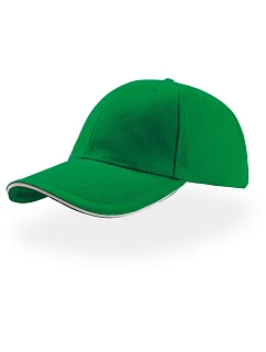 Liberty Sandwich 6 panelová kšiltovka light green/white model 22411107 - Atlantis Headwear