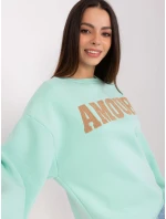 Bluza EM BL 617 model 18909349 mietowy - FPrice Bluza EM BL 617 model 18909349 mietowy - FPrice