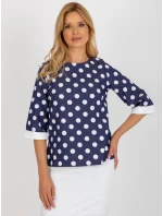 Blúzka LK BZ 506755.56P tmavomodrá Blúzka LK BZ 506755.56P tmavomodrá