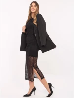 Sukňa MI SD 122436.60 čierna