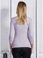 Blúzka CZ BZ 4250.06 tmavo lila Blúzka CZ BZ 4250.06 tmavo lila