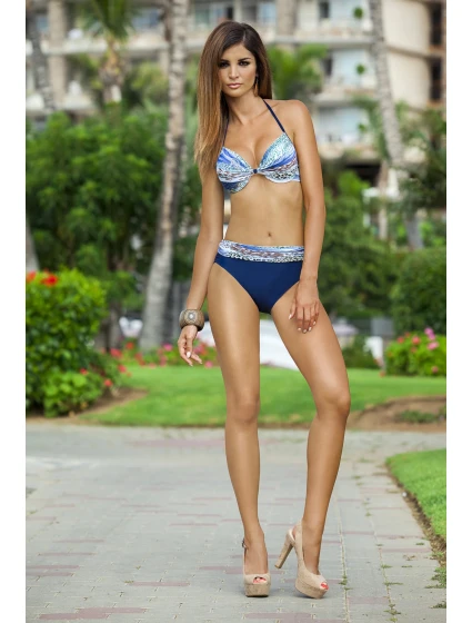 Dámske plavky Sardinia (1) modrá - Ewlon