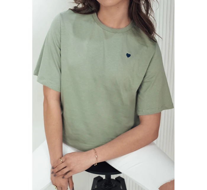 MILOV dámske tričko tmavozelené FashionStreet RY2570