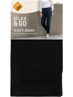 Dámské kalhoty model 18413074 JOGGER PANTS  černá - NUR DIE