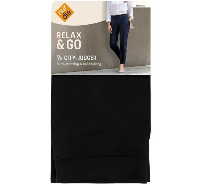 Dámske nohavice NUR DIE CITY JOGGER PANTS - NUR DIE - čierna