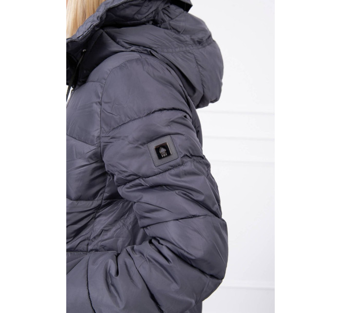 Prešívaná zimná bunda FIFI Cindy grey