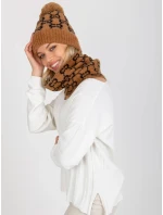 Dámska čiapka AT CZ CM 319 hnedá