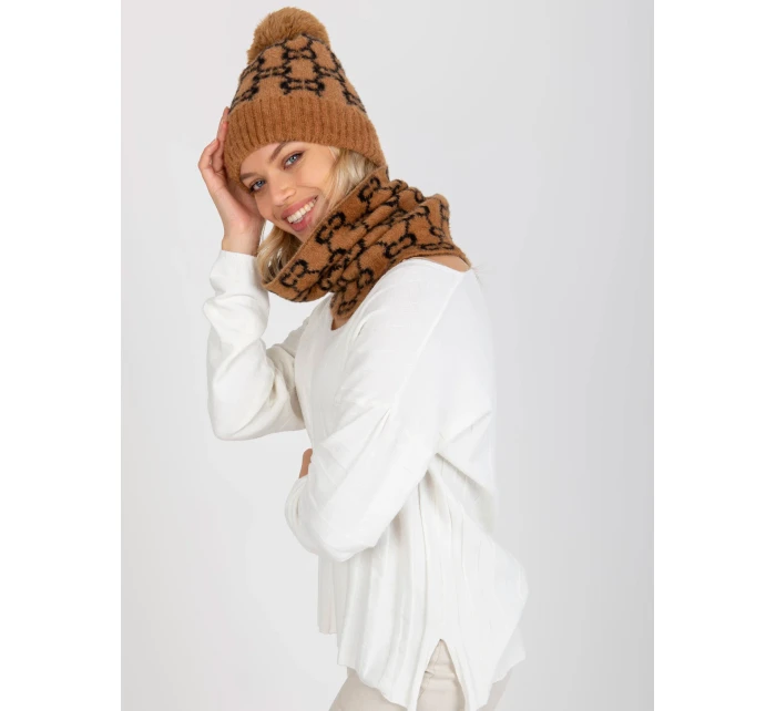 Dámska čiapka AT CZ CM 319 hnedá