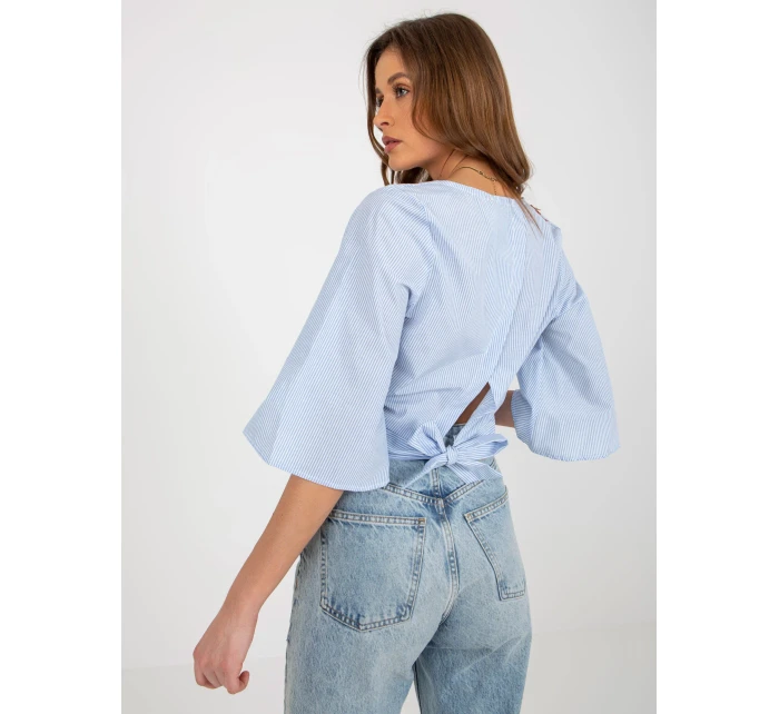 Halenka LK BZ model 18454088 bílá a modrá - FPrice