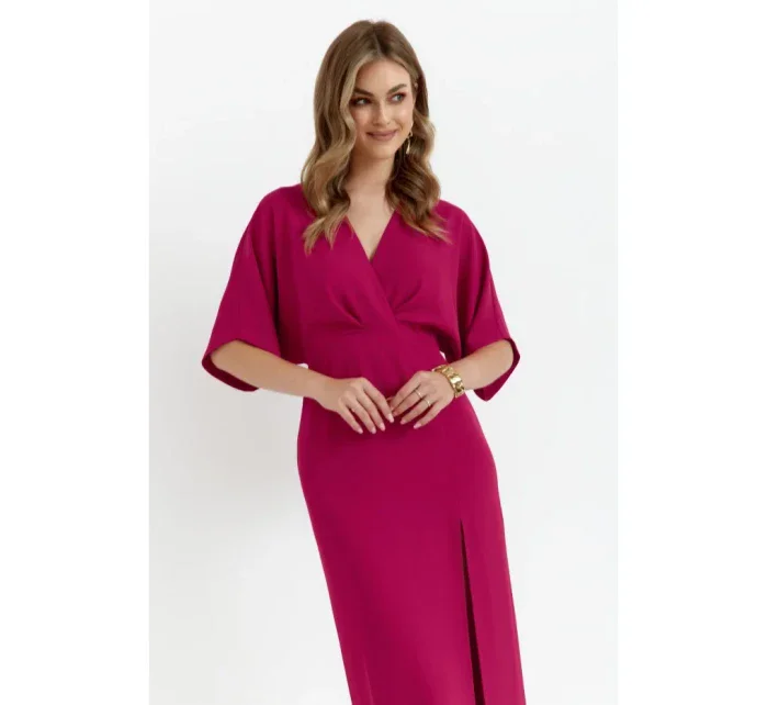 model 20589791 Maxi šaty švestka - Makover model 20589791 Maxi šaty švestka - Makover