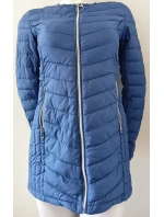 Dámská bunda modrá model 21758983 - FPrice Dámská bunda modrá model 21758983 - FPrice