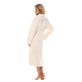 Dlouhý dámský župan model 20207226 Camelia 4XL - L&L