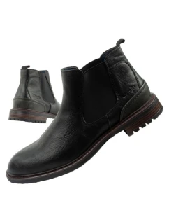 buty męskie  modne czarne model 21360965 - Wrangler