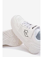 Dětské tenisky na suchý zip  Bílé model 22101607 - Big Star Shoes