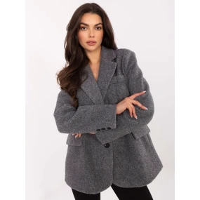 Kabát IT EN FL7696.16 tmavosivý