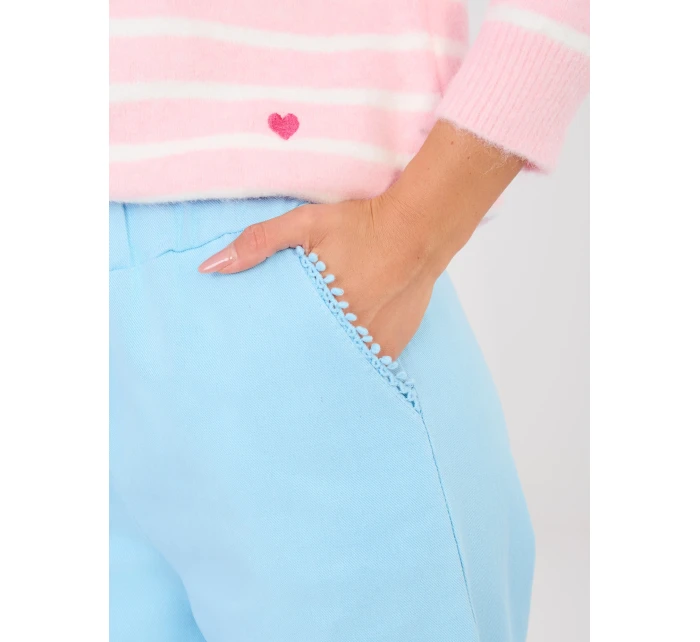 Nohavice IT SP FL9997.76 svetlomodré