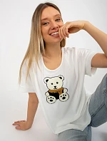 Dámska blúzka LK BZ 509251.26X ecru - FPrice