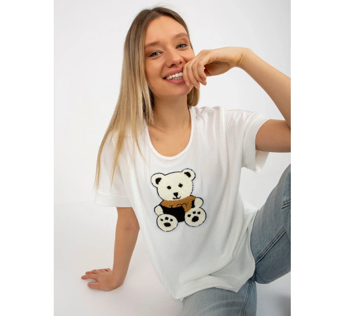 Dámska blúzka LK BZ 509251.26X ecru - FPrice