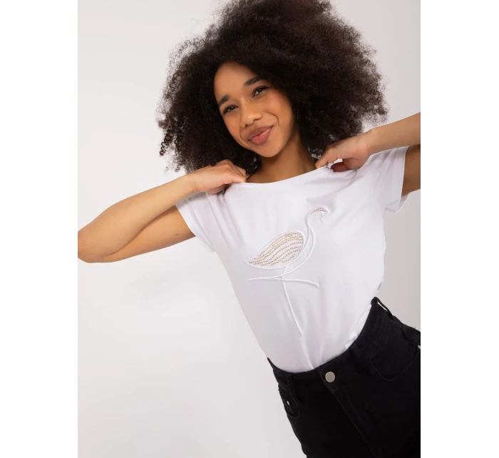 Bluzka RV BZ model 19734888 biały - FPrice Bluzka RV BZ model 19734888 biały - FPrice