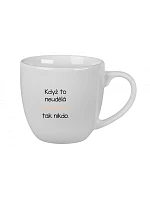 Personalizovaný keramický hrnček 400 ml – ak to nezvládne … tak nikto Personalizovaný keramický hrnček 400 ml – ak to nezvládne … tak nikto
