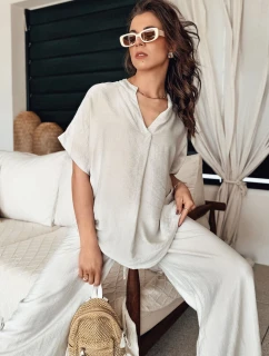 Dámska blúzka NAMAYAS béžová FashionStreet RY2606