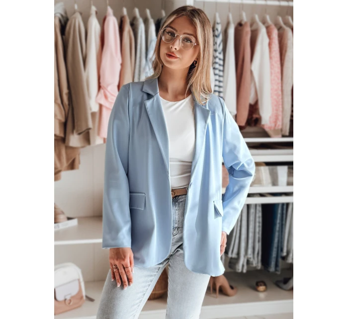 Dámské oversize sako modré Dstreet model 21986113 - FashionStreet