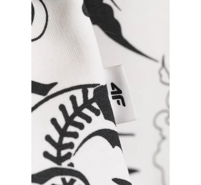 Dívčí mikina s kapucí model 21816956 - 4F Dívčí mikina s kapucí model 21816956 - 4F