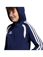 Detská mikina adidas Tiro 26 League Sweat Full Zip Hoodie navy blue KF3322