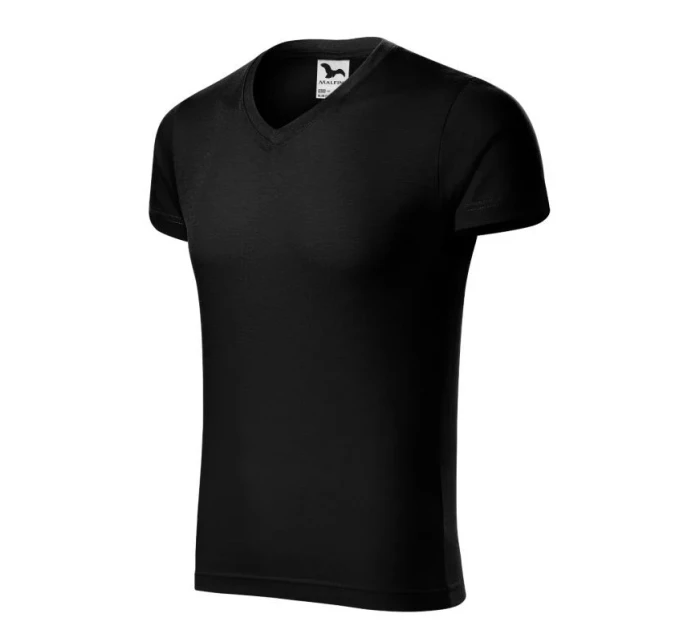 Slim Fit tričko s výstřihem do V M model 18010134 pánské - Malfini