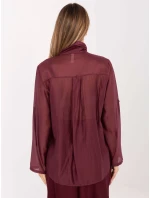 Koszula IT KS model 21786397 bordowy - FPrice