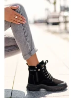 Dámska zateplená semišová členková obuv Jailina Trapper Dámska zateplená semišová členková obuv Jailina Trapper