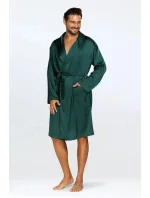 Pánsky saténový župan Lukas green - DKaren Pánsky saténový župan Lukas green - DKaren