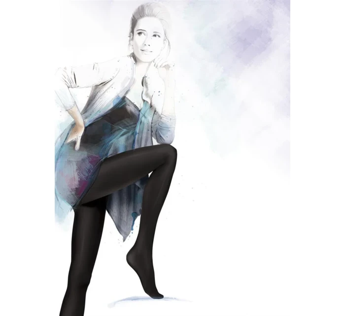 SATT MATTI - Dámske pančuchové nohavice 3D 90 DEN - GATTA