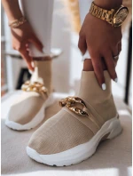 Dámské boty ELISA beige Dstreet ZY0280