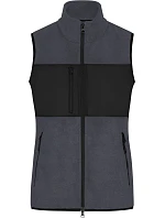 JN Dámská fleecová vesta 02. carbon/black model 22538334 - Daiber JN Dámská fleecová vesta 02. carbon/black model 22538334 - Daiber