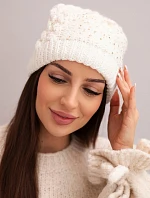 Dámska čiapka Amira K359 white